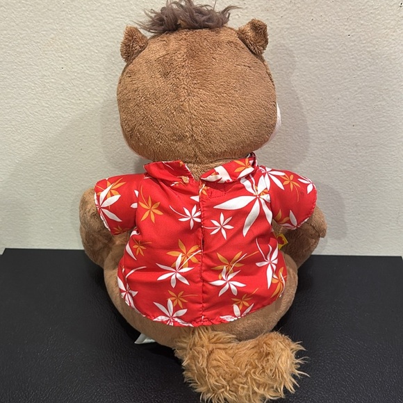 Build-A-Bear Chipmunk Plush with Red and Yellow Shirt - Picture 3 of 4